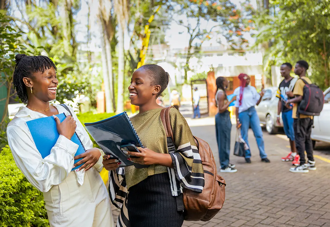 German language students learning on campus at Cianna Language Institute